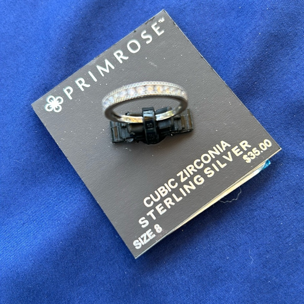 Sterling silver ring